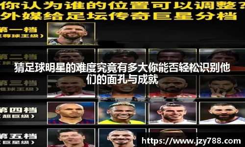 猜足球明星的难度究竟有多大你能否轻松识别他们的面孔与成就